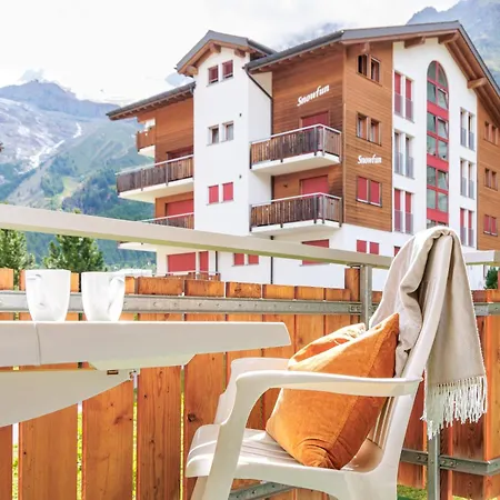 Ski In And Ski Out Saas-Fee Apartment With Glacier Views Snowfun 25 Nyaraló *