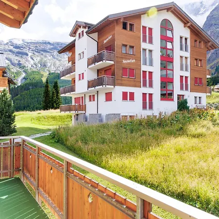 Ski In And Ski Out Saas-Fee Apartment With Glacier Views Snowfun 25 * Saas Fee
