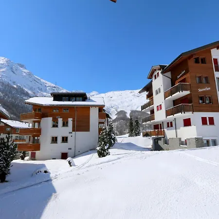 Ski In And Ski Out Saas-Fee Apartment With Glacier Views Snowfun 25 Saas Fee